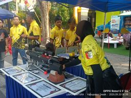PERBAKIN Kota Gresik Meriahkan Haornas 2026 di Wahana Ekspresi KRT Poesponegoro