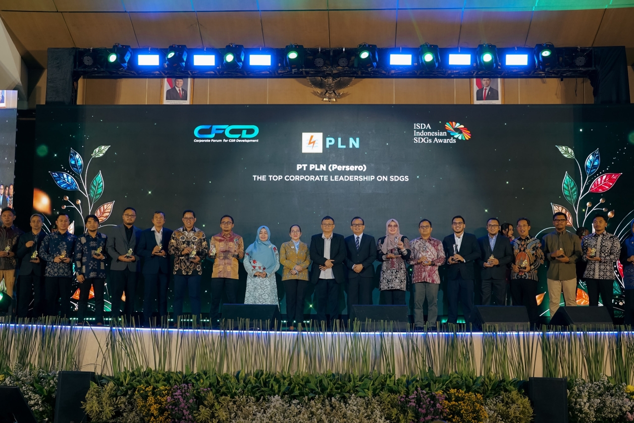 Momen Hari Kesaktian Pancasila, PLN UIP JBTB Sabet Awarding Gold dalam Indonesia SDGs Award